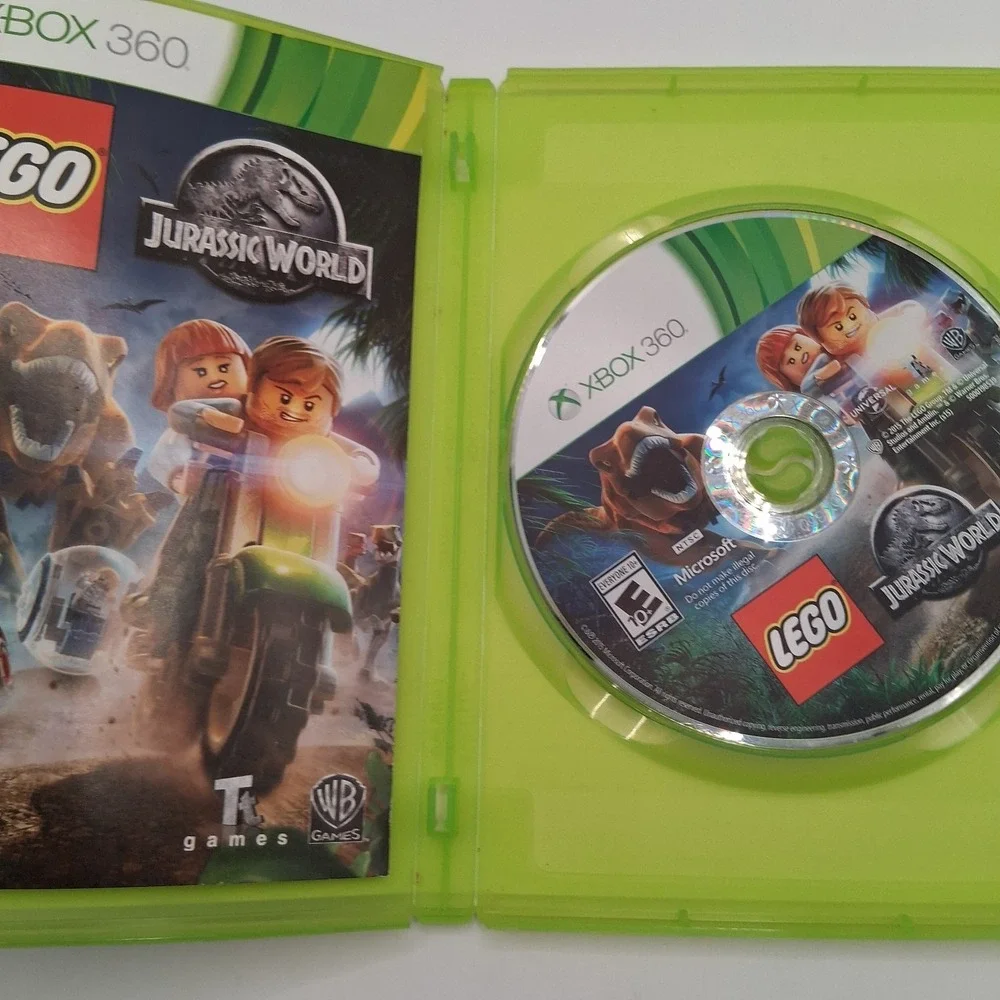 3 XBOX 360 GAMES JURASSIC/STAR WARS3/JUST DANCE3